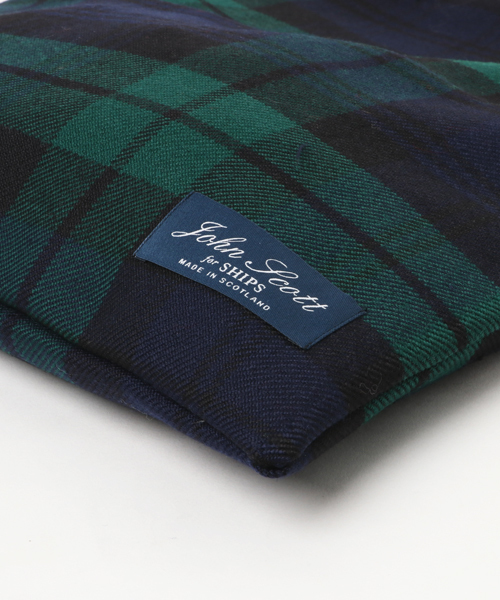 SHIPS（シップス）の「JOHN SCOTT:チェックトートバッグ（トートバッグ・レディース・レッド/グリーン・ONE SIZE）」の5枚目の写真