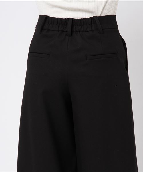 un dix cors（アンディコール）の「アウトタックガウチョパンツ（その他パンツ・レディース・ホワイト/ブラック/ベージュ・36/38）」の8枚目の写真