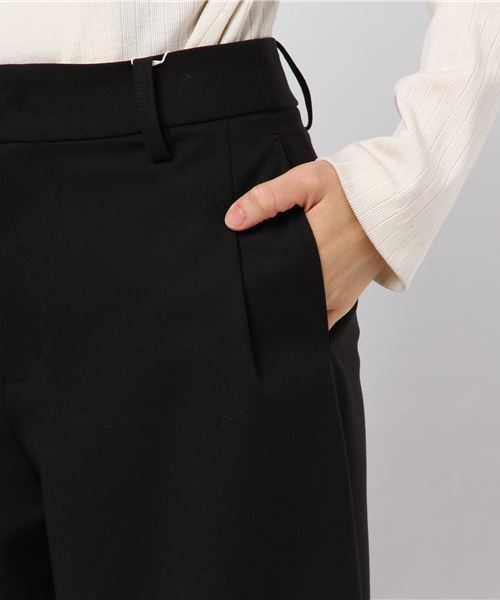 un dix cors（アンディコール）の「アウトタックガウチョパンツ（その他パンツ・レディース・ホワイト/ブラック/ベージュ・36/38）」の7枚目の写真