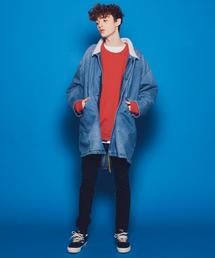 【monkey time】DENIM FISHTAIL COAT モッズコート MONKEY TIME（モンキータイム）の「＜monkey time＞ SHRP LNR