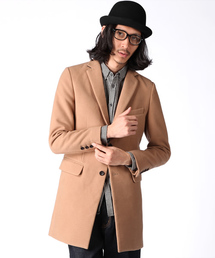 WEGO | ウールチェスターコート(ステンカラーコート)