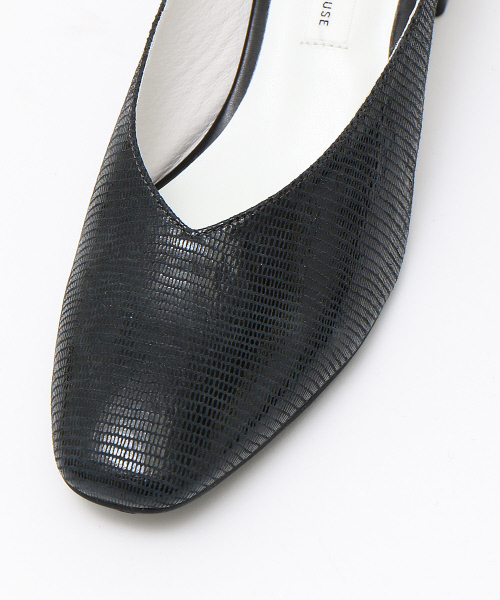 PICHE ABAHOUSE(ピシェ アバハウス)の「スクエアトウミュール(サンダル・レディース・ブラック/ブラウン/イエロー・34/35/36/37/38/39/40)」の9枚目の写真