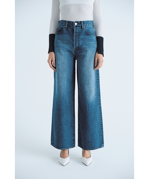 Mila Owen ミラオーウェン の アンクルワイドデニムパンツ デニムパンツ Wear