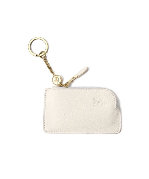 IL BISONTE(イルビゾンテ)の「IL BISONTE / ORIGINAL LEATHER / KEY CASE(キーケース/キーアクセサリー・レディース・オレンジ/グリーン/ライトブラウン/ナチュラル/レンガ/グレー/ネイビー/レッド/オリーブ/ブラック/ダークブラウン/ホワイト・FREE)」の2枚目の写真