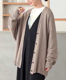 n'OrLABEL | 『ゆるっとラフニットカーデ』(カーディガン/ボレロ)