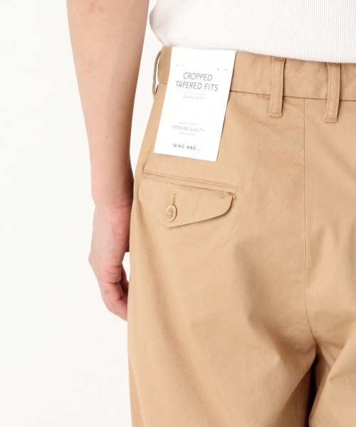 niko and...（ニコアンド）の「ツイルクロップドパンツ（その他パンツ・メンズ・カーキ/ブルー/ベージュ・LARGE/MEDIUM/SMALL）」の14枚目の写真