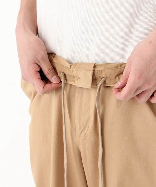 niko and...（ニコアンド）の「ツイルクロップドパンツ（その他パンツ・メンズ・カーキ/ブルー/ベージュ・LARGE/MEDIUM/SMALL）」の16枚目の写真