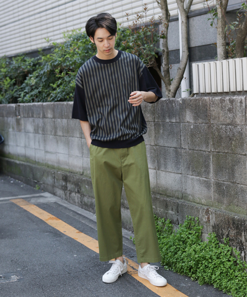 niko and...（ニコアンド）の「ツイルクロップドパンツ（その他パンツ・メンズ・カーキ/ブルー/ベージュ・LARGE/MEDIUM/SMALL）」の20枚目の写真