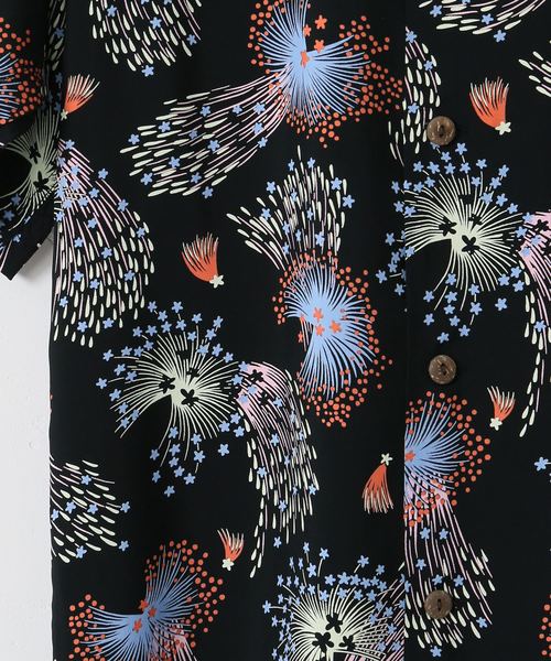 サンサーフ　別注　ジャーナルスタンダード　大きいサイズ　花火　アロハシャツ JOURNAL STANDARD（ジャーナルスタンダード）の「SUNSURF×JS