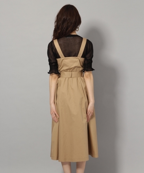 Andemiu（アンデミュウ）の「サマ―トレンチワンピース795450（ワンピース・レディース・ベージュ/カーキ・MEDIUM/SMALL）」の9枚目の写真