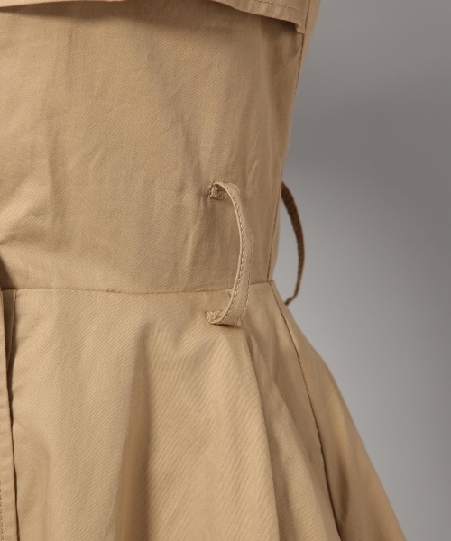 Andemiu（アンデミュウ）の「サマ―トレンチワンピース795450（ワンピース・レディース・ベージュ/カーキ・MEDIUM/SMALL）」の15枚目の写真