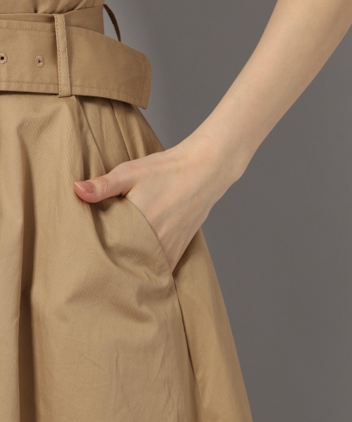 Andemiu（アンデミュウ）の「サマ―トレンチワンピース795450（ワンピース・レディース・ベージュ/カーキ・MEDIUM/SMALL）」の16枚目の写真