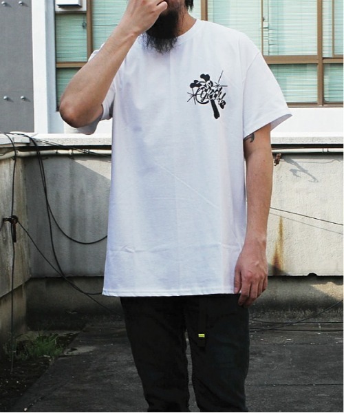 Port(ポート)の「【 eyedy / アイディー 】GYPSY TEE(Tシャツ/カットソー・メンズ・ブラック/ホワイト・M/XXL/L/XL)」の3枚目の写真