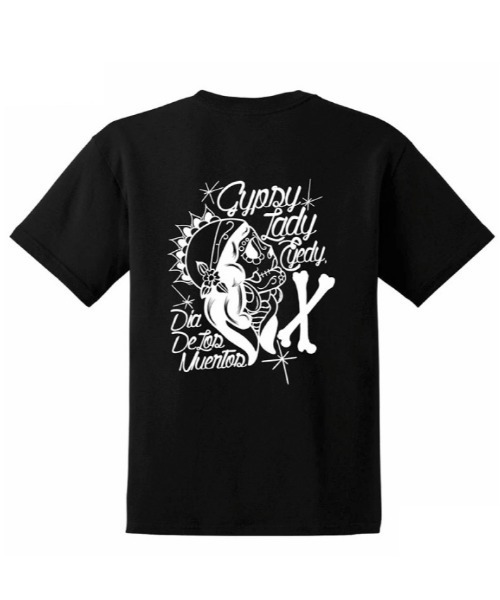 Port(ポート)の「【 eyedy / アイディー 】GYPSY TEE(Tシャツ/カットソー・メンズ・ブラック/ホワイト・M/XXL/L/XL)」の4枚目の写真