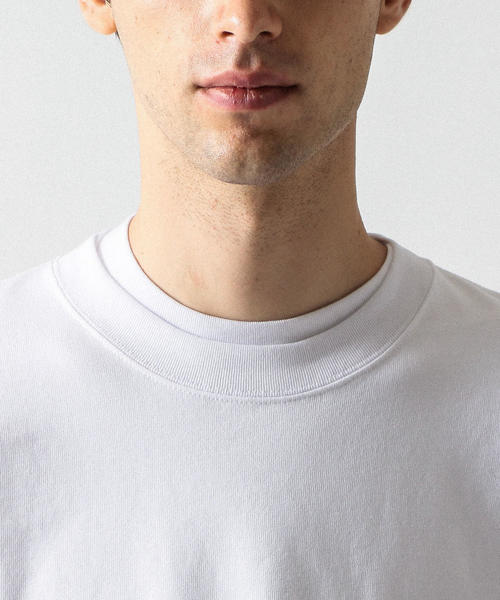 BEAUTY&YOUTH UNITED ARROWS（ビューティーアンドユースユナイテッドアローズ）の「BY クリスピーコットン 1ポケット カットソー ◆（Tシャツ/カットソー・メンズ・ネイビー/Brick /ホワイト/ブラック/ライトグレー・MEDIUM/X-LARGE/SMALL/LARGE）」の12枚目の写真