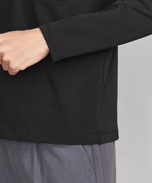 BEAUTY&YOUTH UNITED ARROWS（ビューティーアンドユースユナイテッドアローズ）の「BY クリスピーコットン 1ポケット カットソー ◆（Tシャツ/カットソー・メンズ・ネイビー/Brick /ホワイト/ブラック/ライトグレー・MEDIUM/X-LARGE/SMALL/LARGE）」の19枚目の写真