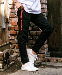 NUMBER (N)INE DENIM | サイドラインテーパードパンツ(その他パンツ)