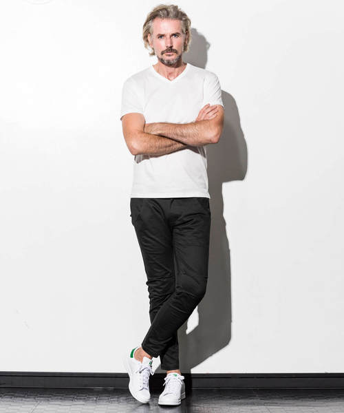 NUMBER (N)INE DENIM（ナンバーナインデニム）の「NUMBER (N)INE DENIM(ナンバーナインデニム)サイドラインテーパードパンツ（その他パンツ・メンズ・ブラック/ネイビー/カーキ・SMALL/MEDIUM/LARGE/X-LARGE）」の5枚目の写真