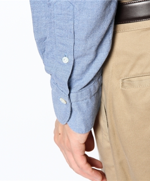 BRILLA per il gusto（ブリッラペルイルグースト）の「△Finamore / オックスフォードカッタウェイ（シャツ/ブラウス・メンズ・ホワイト/ブルー系その他・X-SMALL/SMALL/MEDIUM/LARGE）」の8枚目の写真