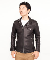 SILAS | LEATHER JACKET(ライダースジャケット)