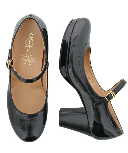 あしながおじさん　バックスリングストラップパンプス （レッドブラウン） アシナガオジサン あしながおじさん バックスリングストラップパンプス