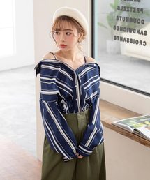 ４ＷＡＹオーバーサイズオフショルシャツ
