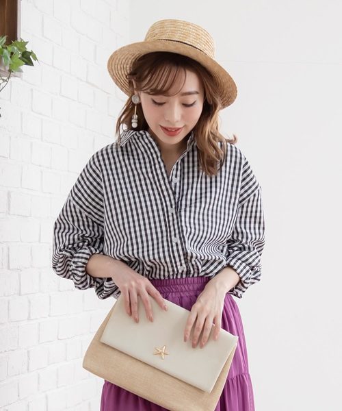 夢展望(ユメテンボウ)の「4WAYオーバーサイズオフショルシャツ(シャツ/ブラウス)」|ブラック系その他2