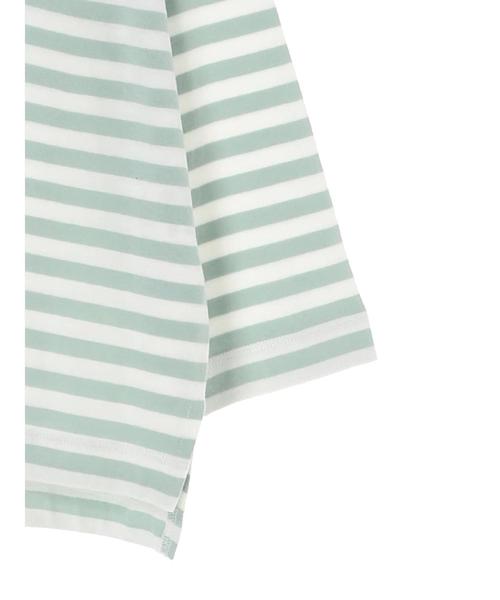 AMERICAN HOLIC（アメリカンホリック）の「ドロップボーダープルオーバー1（Tシャツ/カットソー・レディース・ブラック/ネイビー/ピンク/グリーン・L/M）」の15枚目の写真