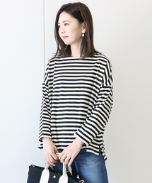 AMERICAN HOLIC | ドロップボーダープルオーバー1(Tシャツ/カットソー)