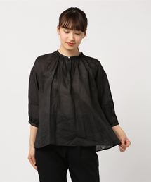 LE GLAZIK | LE GLAZIK / ギャザーネック パフスリーブ プルオーバートップス ＜WOMEN＞(シャツ/ブラウス)