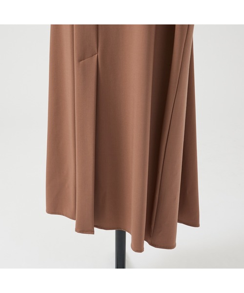DESIGNWORKS（デザインワークス）の「ウエストペプラムロングワンピース（ワンピース・レディース・ブラウン・38）」の19枚目の写真