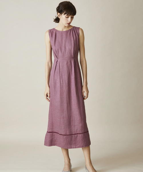 セール バックシャンリネンドレス Marilyn ワンピース Marilyn Moon マリリンムーン のファッション ワンピース Moon ワンピース セール バックシャンリネンドレス Marilyn ワンピース Marilyn Moon マリリンムーン のファッション ワンピース Moon ワンピース