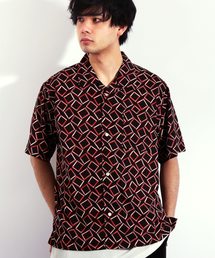 ８(eight) | 総柄 半袖 アロハシャツ(シャツ/ブラウス)