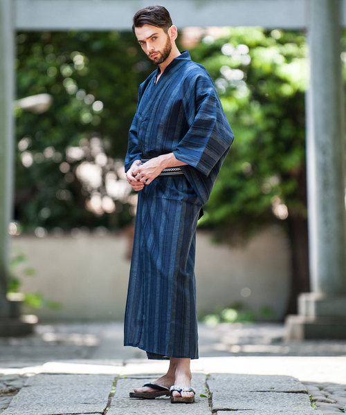 BUFFALO BOBS バッファローボブズ 浴衣 3点セット ゆかた BUFFALO BOBS バッファローボブズ YUKATA 浴衣 3点セット 下駄