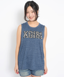X-girl | LEOPARD PATCHED TANK TOP(タンクトップ)