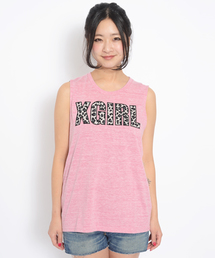 X-girl | LEOPARD PATCHED TANK TOP(タンクトップ)