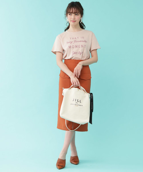 JILL by JILL STUART(ジルバイジルスチュアート)の「JJショルダートートバッグ(ショルダーバッグ・レディース・ホワイト/グレー/ブルー/ピンク・FREE)」の15枚目の写真