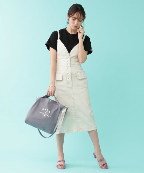 JILL by JILL STUART(ジルバイジルスチュアート)の「JJショルダートートバッグ(ショルダーバッグ・レディース・ホワイト/グレー/ブルー/ピンク・FREE)」の13枚目の写真