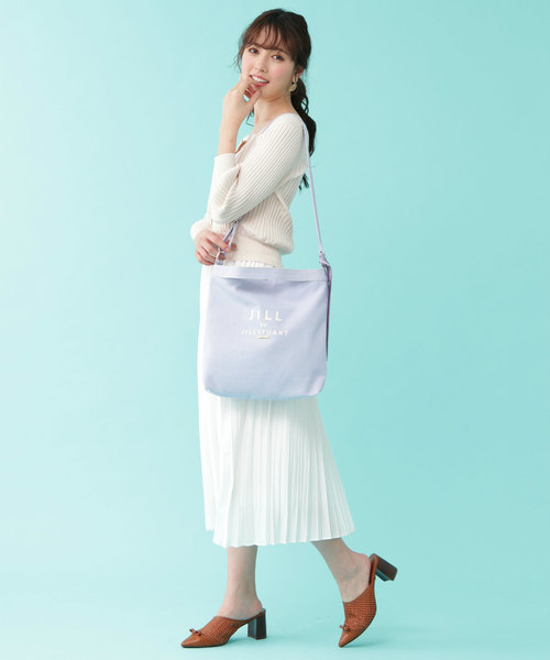 JILL by JILL STUART(ジルバイジルスチュアート)の「JJショルダートートバッグ(ショルダーバッグ・レディース・ホワイト/グレー/ブルー/ピンク・FREE)」の11枚目の写真
