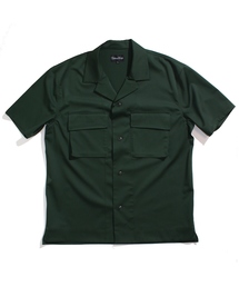 YELLOW RUBY�i�C�G���[���r�[�j�́uStretch Satin Shirt ���[�Y�V���G�b�g �X�g���b�` �T�e�� �I�[�v���J���[�i�V���c/�u���E�X�j�v