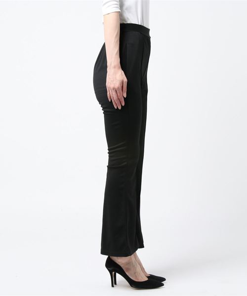 WEGO(ウィゴー)の「WEGO/タックフレアパンツ(その他パンツ・レディース・ブラック・FREE)」の2枚目の写真