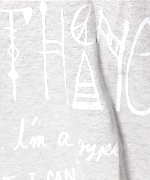 goa（ゴア）の「ﾈｲﾃｨﾌﾞﾌｪｻﾞｰﾌﾟﾘﾝﾄ Tシャツ（Tシャツ/カットソー・レディース・オフホワイト/グレー・FREE）」の9枚目の写真