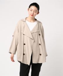 archives | ダブル羽織ショートコート(その他アウター)