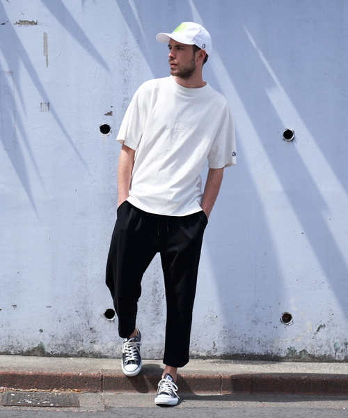 GALLIS ADDICTION（ガリスアディクション）の「GA メッシュアップリケロゴ 半袖Tシャツ（Tシャツ/カットソー・メンズ・ホワイト/ブラック・M/L）」の22枚目の写真