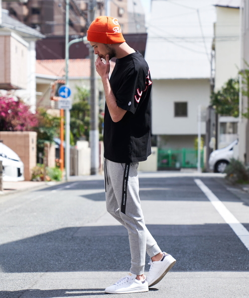 GALLIS ADDICTION（ガリスアディクション）の「GA メッシュアップリケロゴ 半袖Tシャツ（Tシャツ/カットソー・メンズ・ホワイト/ブラック・M/L）」の16枚目の写真
