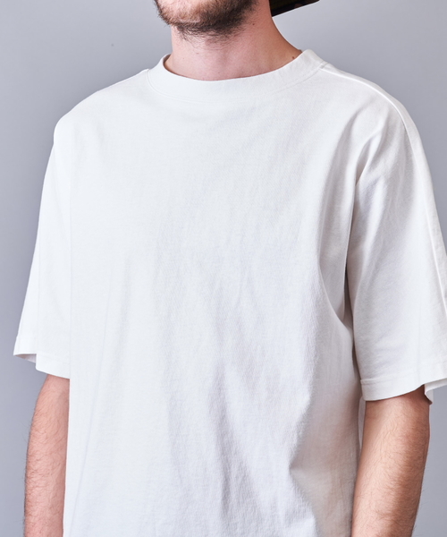 GALLIS ADDICTION（ガリスアディクション）の「GA メッシュアップリケロゴ 半袖Tシャツ（Tシャツ/カットソー・メンズ・ホワイト/ブラック・M/L）」の13枚目の写真