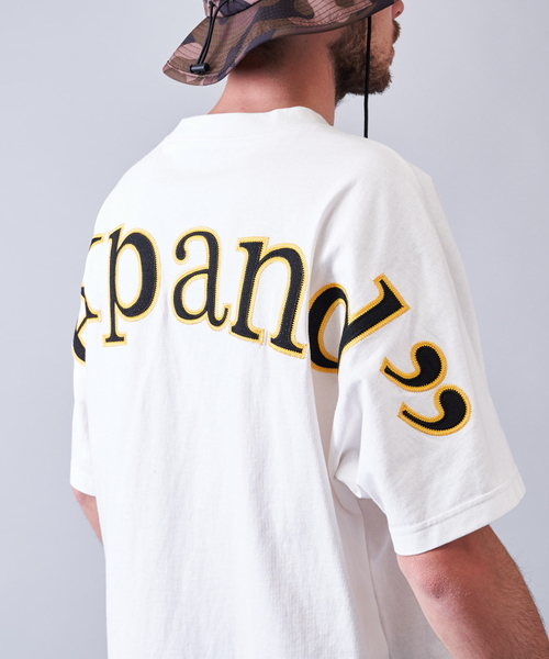 GALLIS ADDICTION（ガリスアディクション）の「GA メッシュアップリケロゴ 半袖Tシャツ（Tシャツ/カットソー・メンズ・ホワイト/ブラック・M/L）」の11枚目の写真