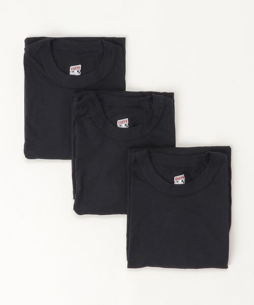 MILITARY(ミリタリー)の「SOFFE / ソフィー MILITARY 3P TEES(Tシャツ/カットソー・メンズ・ホワイト/ダークネイビー・X-LARGE/LARGE/XX-LARGE/MEDIUM/SMALL)」の2枚目の写真