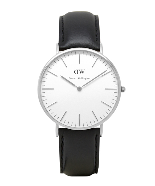 bpr BEAMS（ビーピーアール ビームス ）の「DANIEL WELLINGTON / Classic シェフィールド/シルバー 40mm（アナログ腕時計・メンズ・ブラック/ブラウン/ダークブラウン/ブラウン系その他/ブラック系その他・ﾌﾘ-）」の2枚目の写真