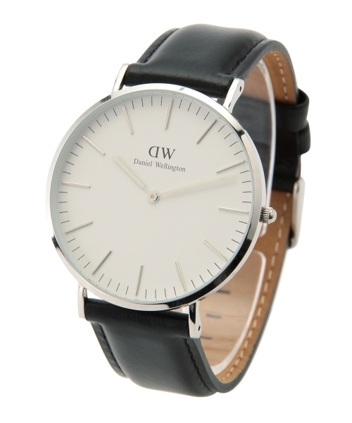 bpr BEAMS（ビーピーアール ビームス ）の「DANIEL WELLINGTON / Classic シェフィールド/シルバー 40mm（アナログ腕時計・メンズ・ブラック/ブラウン/ダークブラウン/ブラウン系その他/ブラック系その他・ﾌﾘ-）」の15枚目の写真